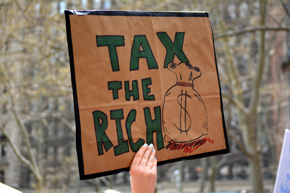 Tax the Rich Sign