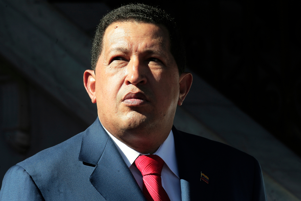 Former Venezuelan President Hugo Chavez