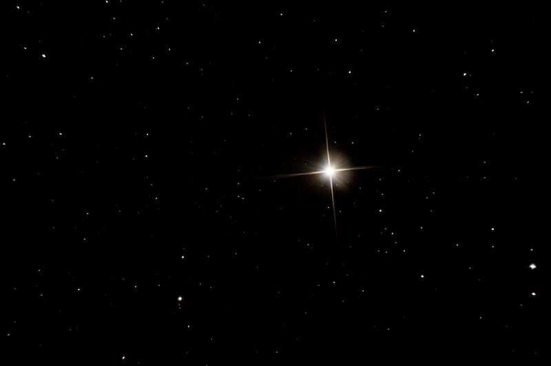 Polaris (The North Star) shot at 750mm