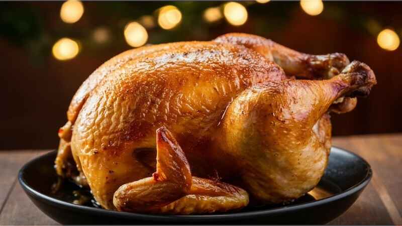 Roasted turkey