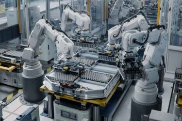 Modern Industrial Factory.